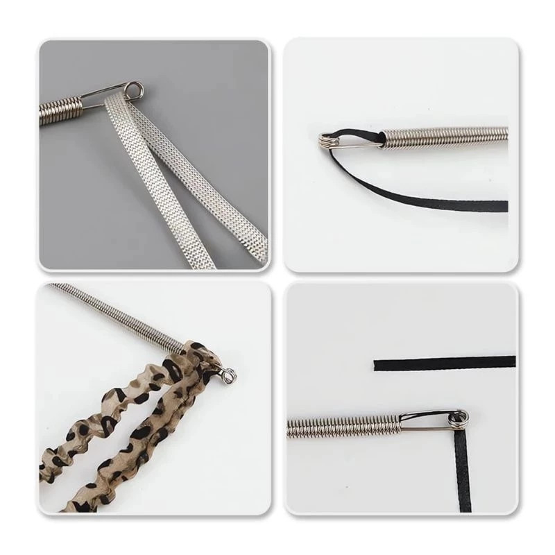 Partenzil Alat Pemasang Benang Karet Celana Pasang Tali Sarung Bantal