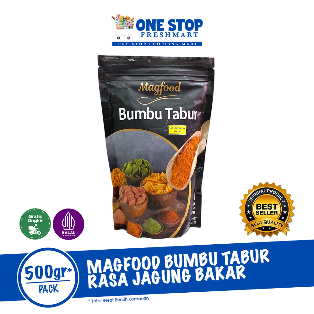

MAGFOOD BUMBU TABUR RASA JAGUNG BAKAR 500GR / BUMBU JAGUNG BAKAR 500GR