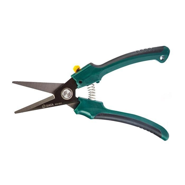 

Sata Gunting Kevlar Sawtooth Scissors 93121 8 Inci dengan Desain Unik dan Fungsional untuk Pemotongan Efisien SATA TOOLS