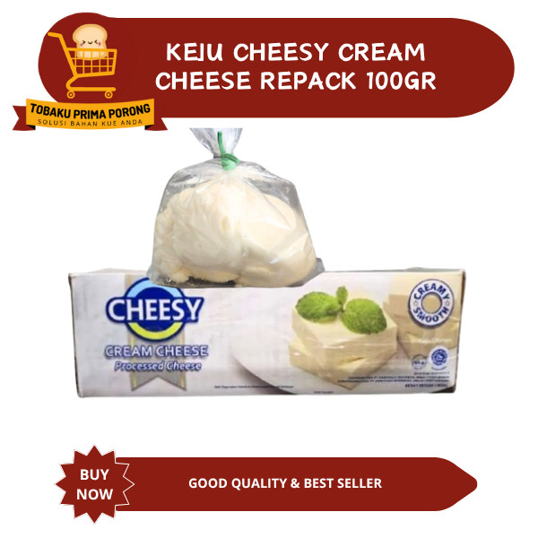 

KEJU CHEESY CREAM CHEESE REPACK 100GR