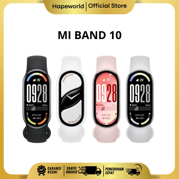 XIAOMI MI BAND 10 - GARANSI RESMI