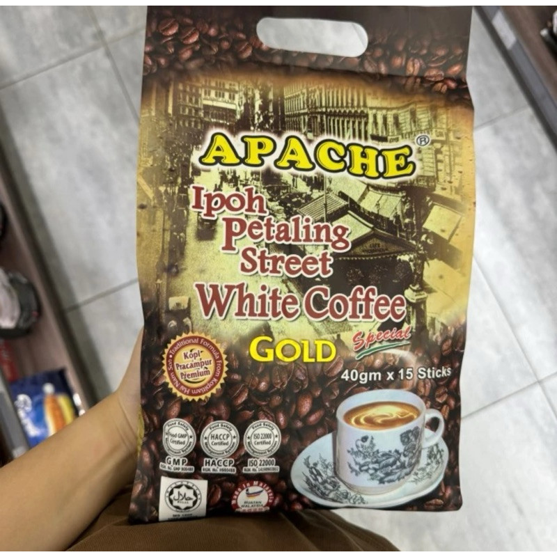 

APACHE IPOH PETALING STREET PREMIUM WHITE COFFEE GOLD