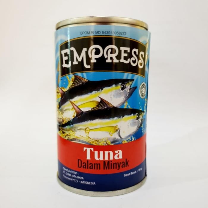 

[TERLARIS] Empress tuna dalam minyak sayur 155gr[TERLARIS ]