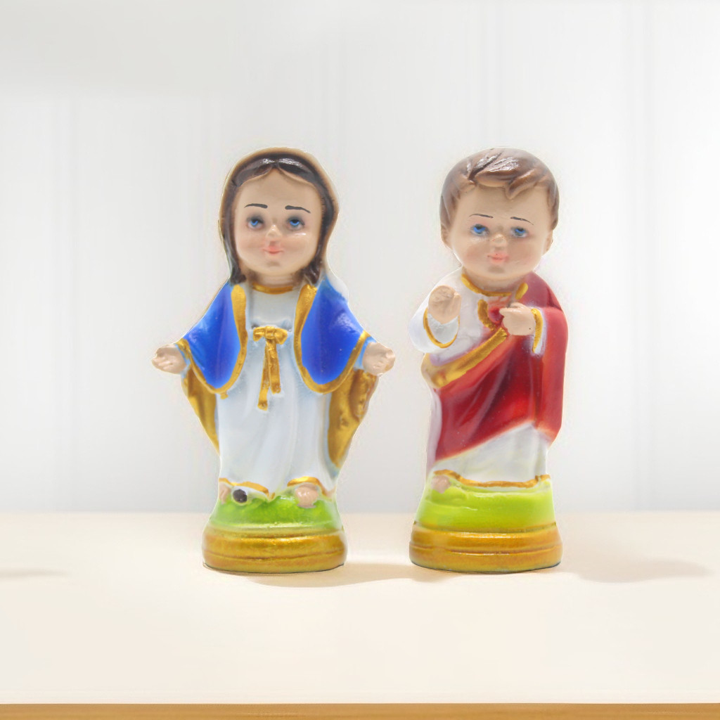 PATUNG BUNDA MARIA - YESUS (BABY) / PATUNG TUHAN YESUS / PATUNG MARIA UKURAN KECIL