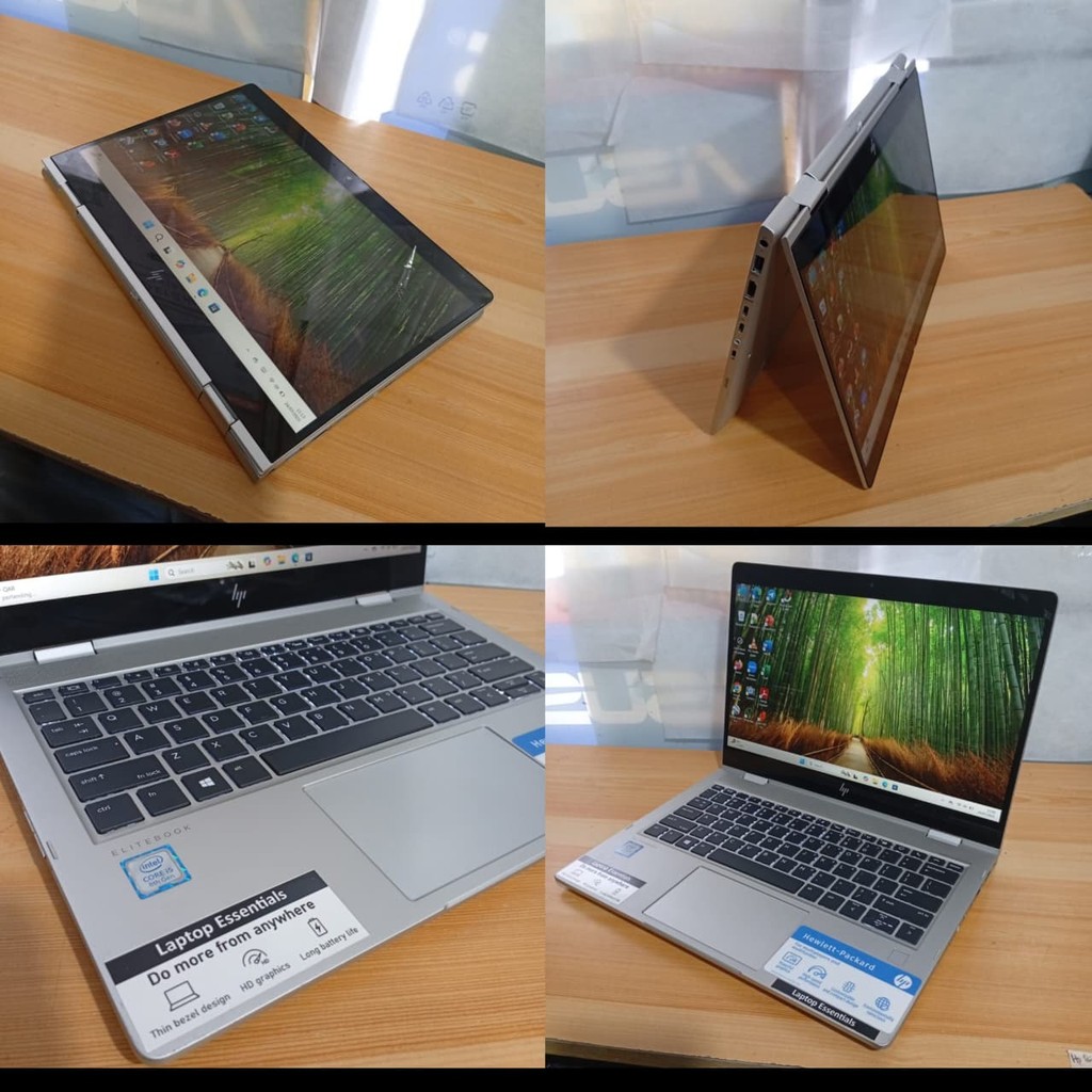 HP x360 830 G6 i5 Gen 8 RAM 16GB SSD 512GB Layar Sentuh Full HD