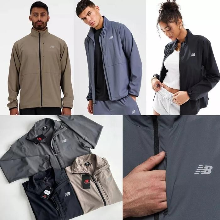 Jaket Windbreaker Original Light Weight Pocketable Jacket Unisex - NB