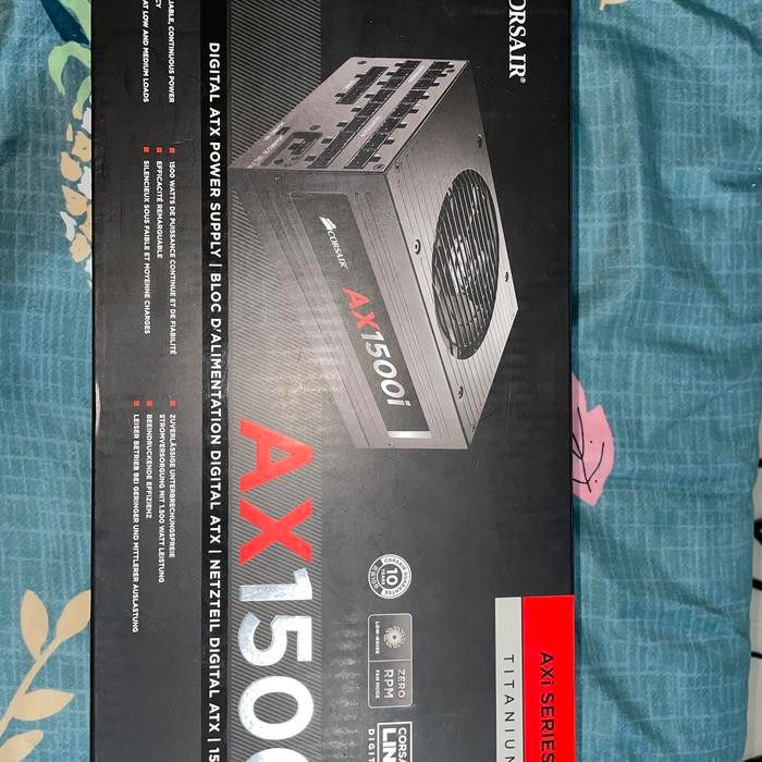 PROMO corsair ax1500i 1500w titanium corsair ax 1500i no rm750 rm850 hx