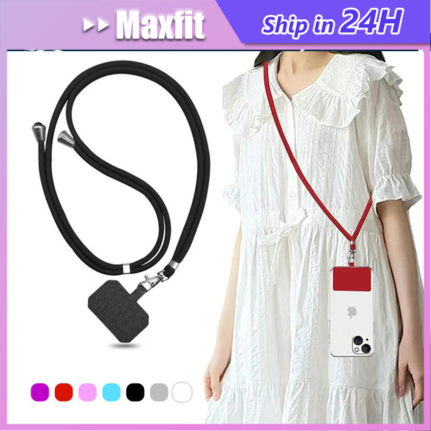 Tali Lanyard Sling Hp Adjustable Semua Jenis Smartphone Tali Sling Case Lanyard Strap Tali Gantung H