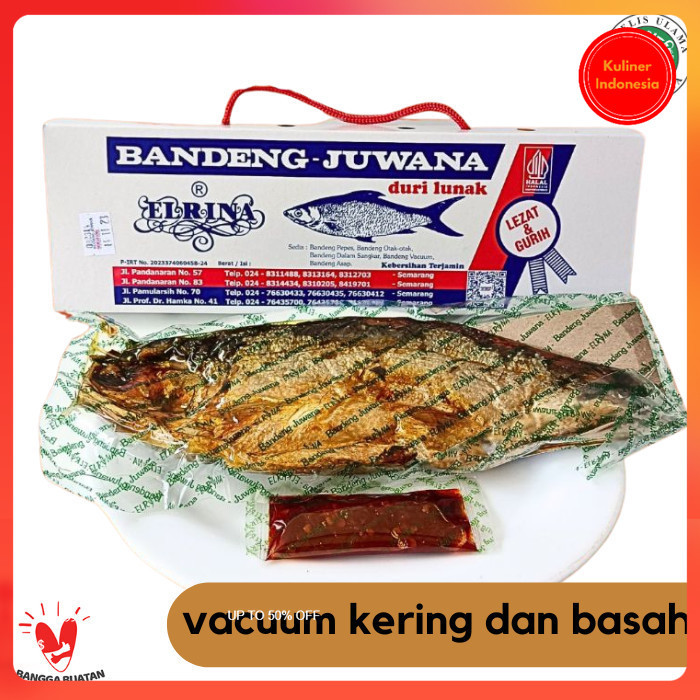 

Bandeng Presto Juwana Semarang Vacuum Kering dan Basah