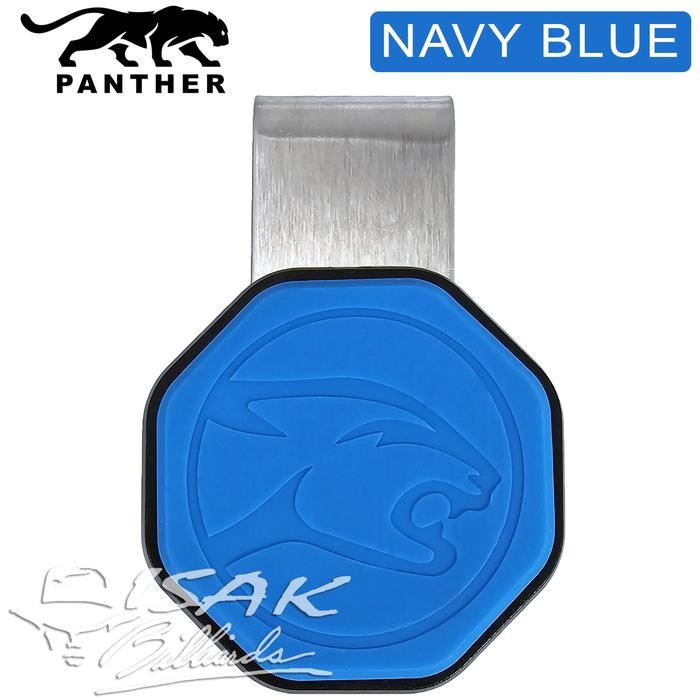 

^_^ Panther Chalk Magnet Holder - Magnetic Kapur Billiard Predator Roku - Navy Blue V$