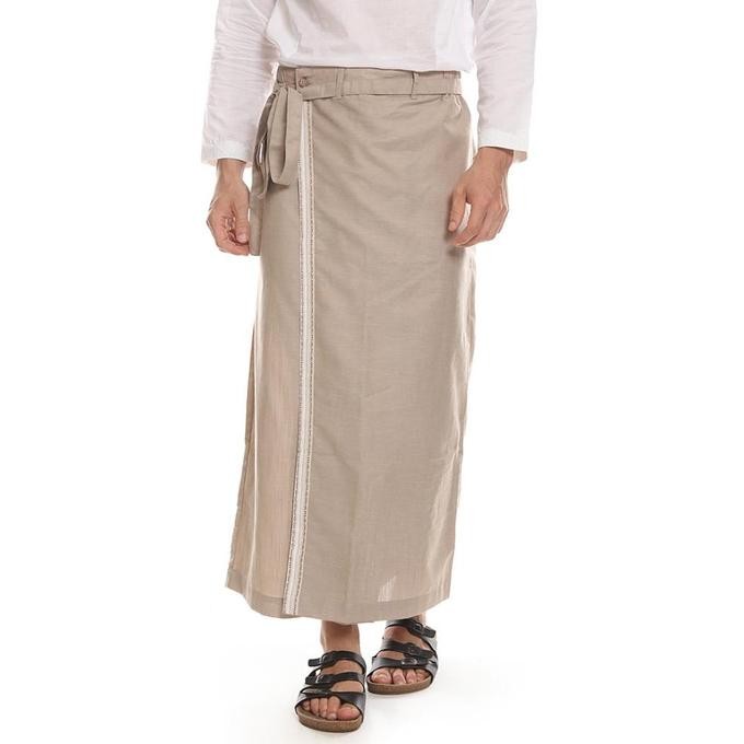 

^_^ MOC Celana Sarung Pria SLIM FIT Bruce Mdf2-Khaki - S V$