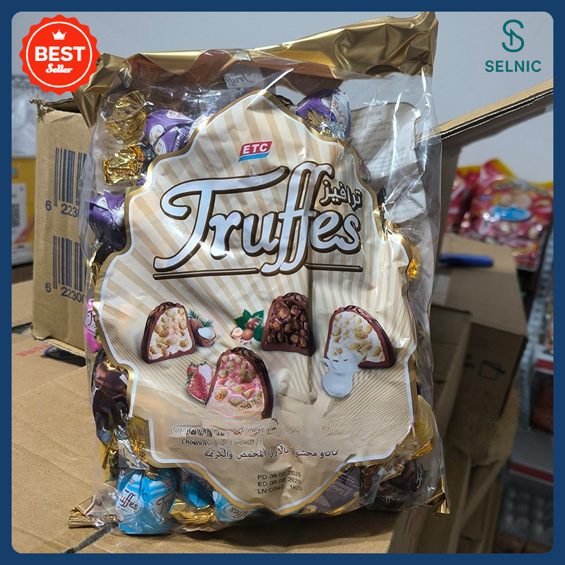 

Terlaris Elvan Truffle Coklat 1 kg Coklat Arab Import Turki Turkey Original