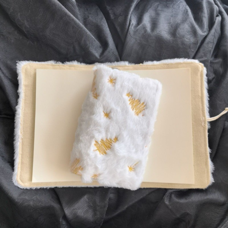 

A6 Plush Loose-leaf Thickened 90 Sheets 180 Pages Ledger Detachable Notepad Notebook High-value Niche Cute Girl Diary