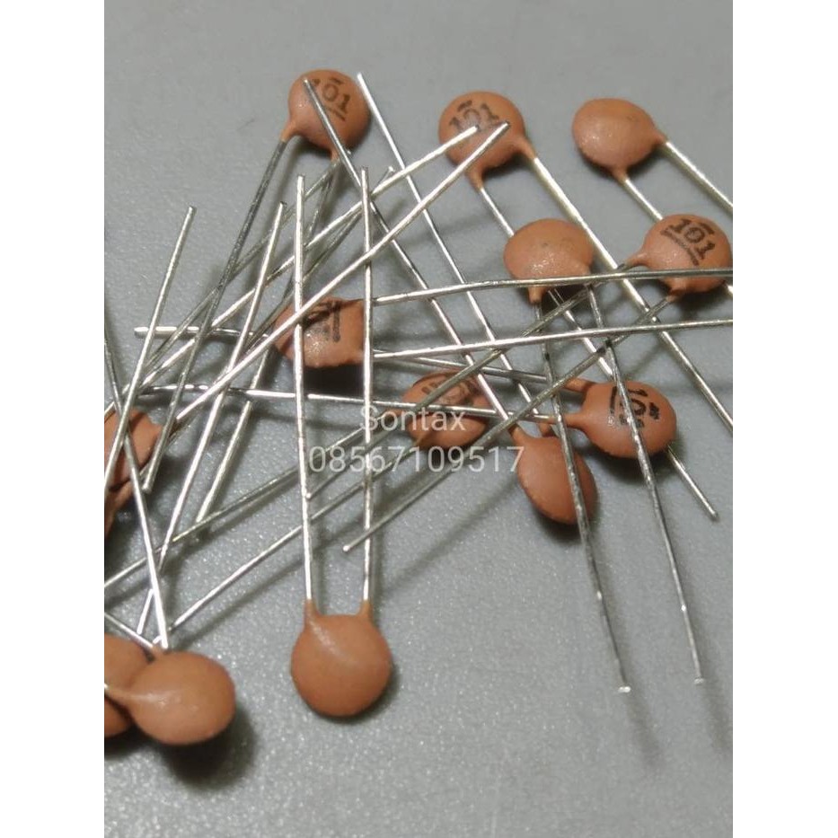 (BACA DESKRIPSI) 100pf 100 pf capacitor kapasitor keramik ceramic npo murata