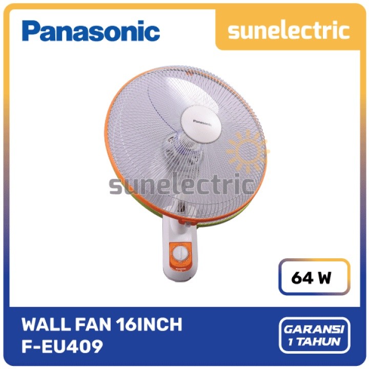 Panasonic EU-409  Kipas Angin Dinding / Wall Fan 16" / 40 cm EU409 / EU 409  - Random