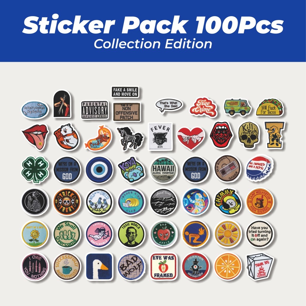 

Hot Stiker Patch V16 Lucu Anti Air Stikers Berperekat Waterproof Sticker Decal Buat Motor Helm Buku Journal Koper Casing HP Laptop Botol Minum
