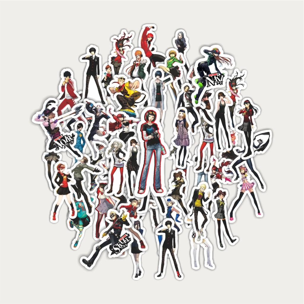 

Sticker Pack Stiker Video Game Series Person A5 V1 | Sticker TUMBLR | Stiker LAPTOP KOPER HELM