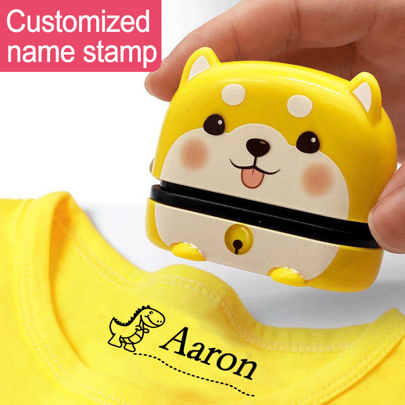 

Personalized Children Name Stamp - Engraved Waterproof Seal for Kindergarten, Durable Non-Fading New Student Gift