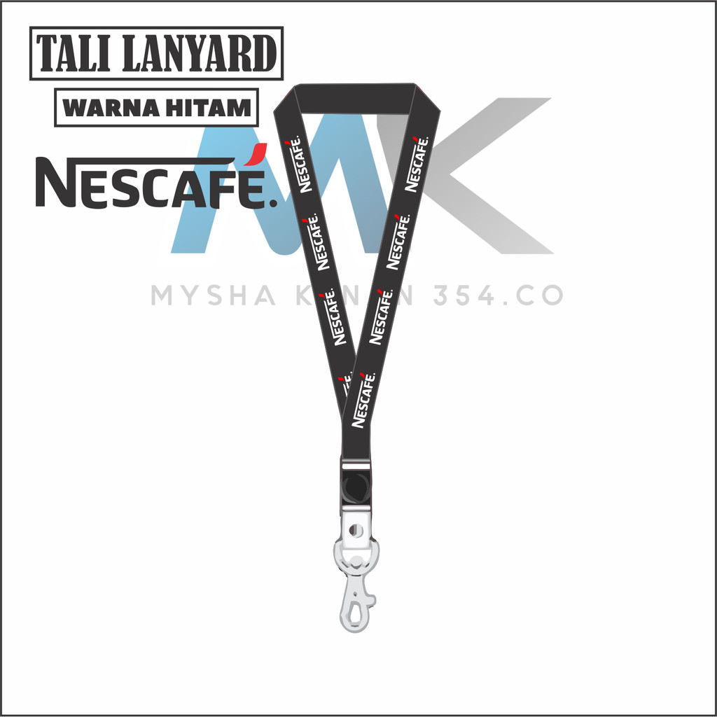

TALI LANYARD NESCAFE - TALI ID CARD NESCAFE GANTUNGAN KUNCI GANTUNGAN FLASHDISK GANTUNGAN NAMETAG TALI LANYARD BEST SELLER COD