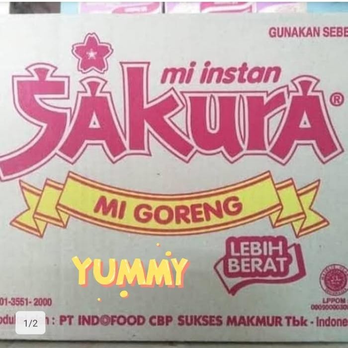 

[per Carton] Mie Sakura mi instant 1 dus isi 40 bks