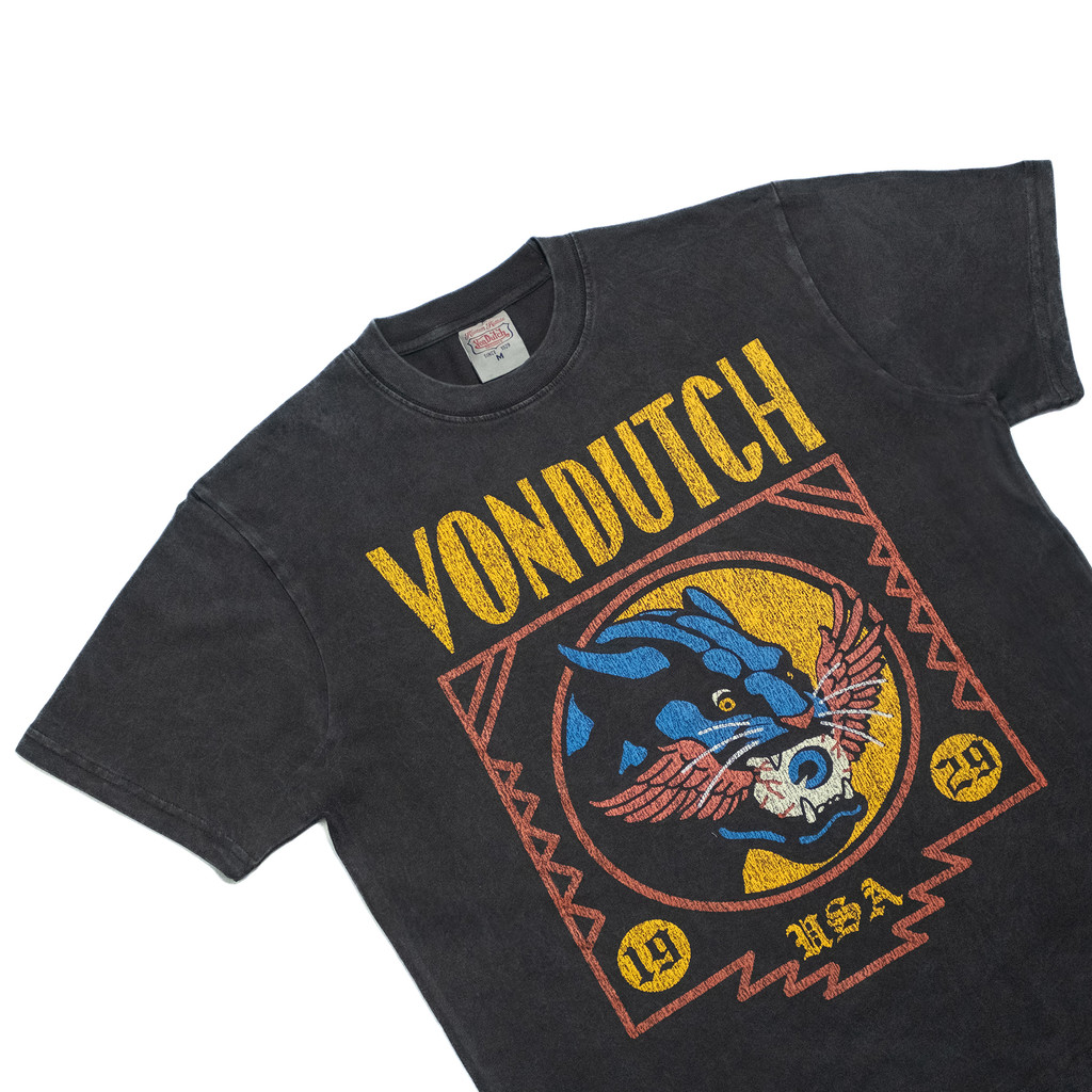 Kaos Pria Washing Tshirt 1501 Black