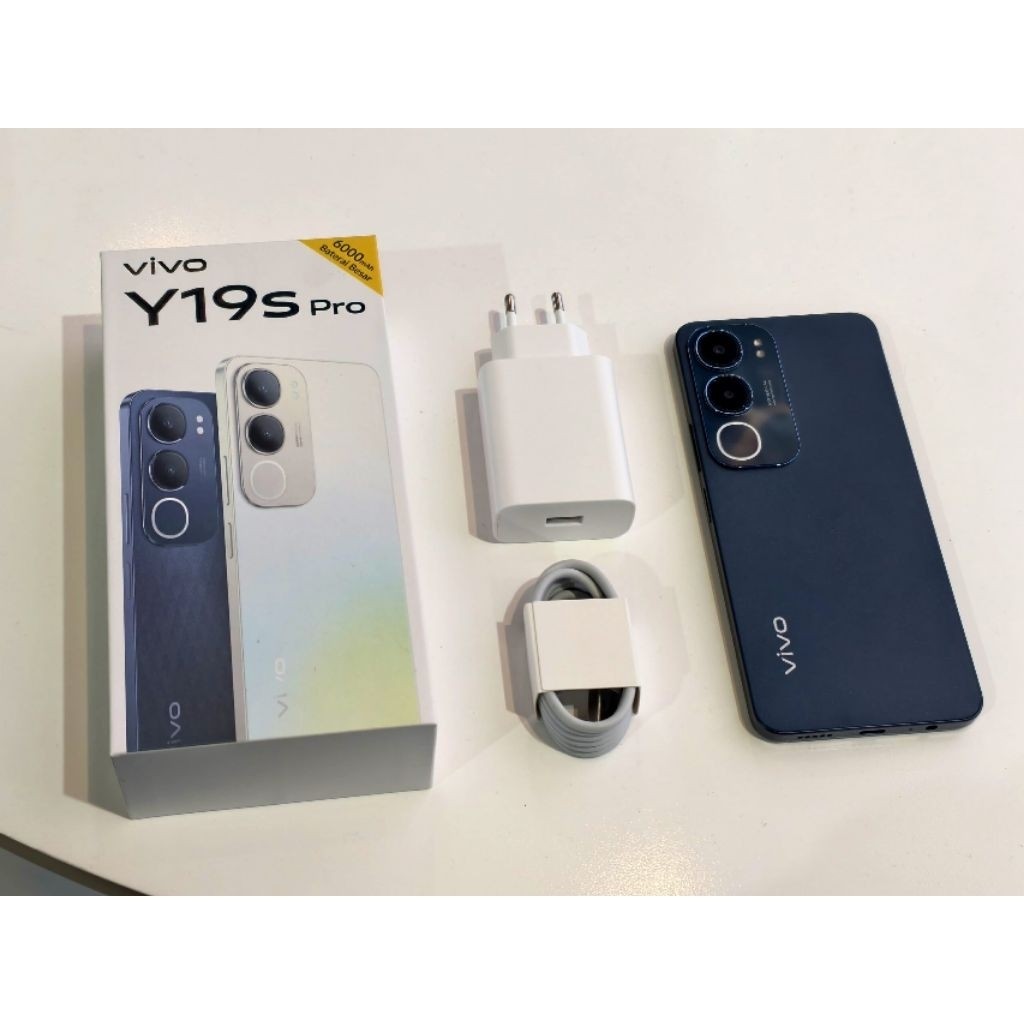 Vivo Y19s Pro 4/64GB 4/128GB 6/128GB 50 MP AI Camera, 6000mAh Garansi Resmi Vivo Indonesia