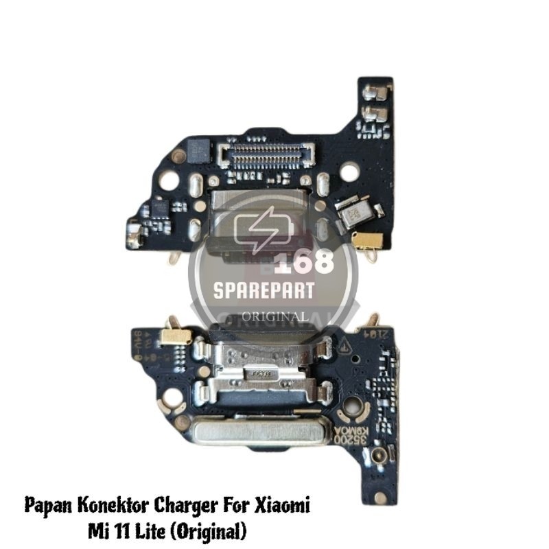 Original ada ic - Mi 11 Lite Konektor Charger / Papan Con Cas Xiaomi Mi 11 Lite