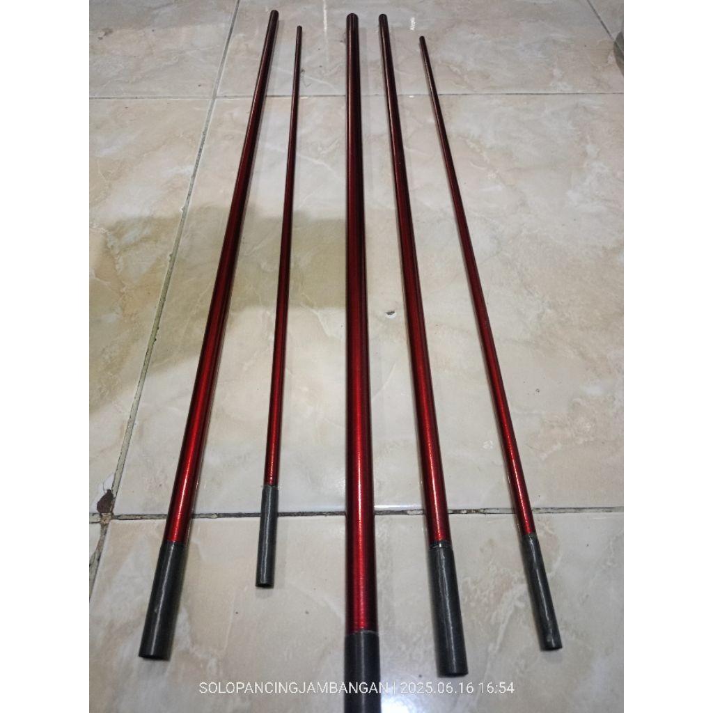 Blombongan Ros Tegek red exotic no 2/3/4