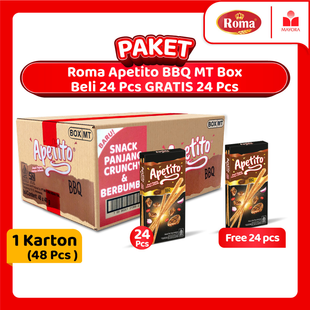 

Paket Apetito BBQ MT Box Beli 24 Gratis 24