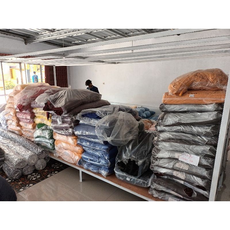 KAIN LOTTO ELVANA UNTUK CELANA TRAINING KAOS OLAHRAGA (PER ROLL/BALL)