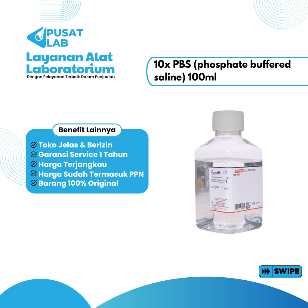 10x pbs (phosphate buffered saline) 100ml Himedia