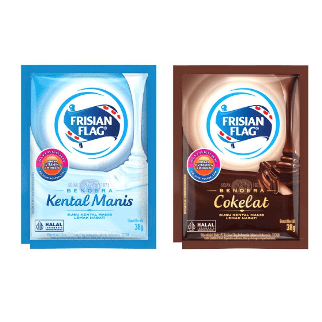 

Frisian Flag Bendera SACHET Renteng [38 gr x 20 Renceng]