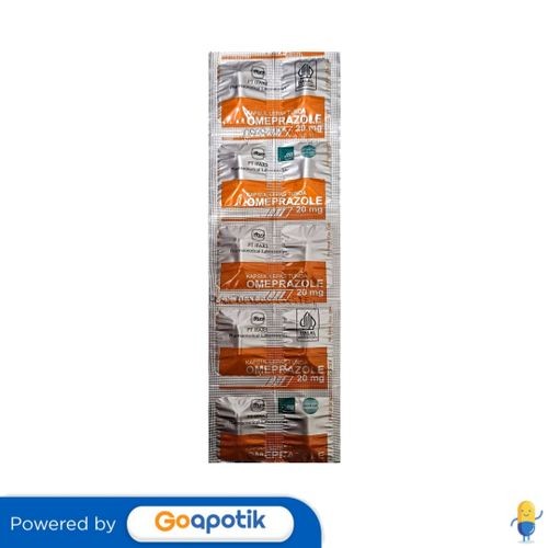 Omeprazole Ifars 20 Mg Strip 10 Kapsul
