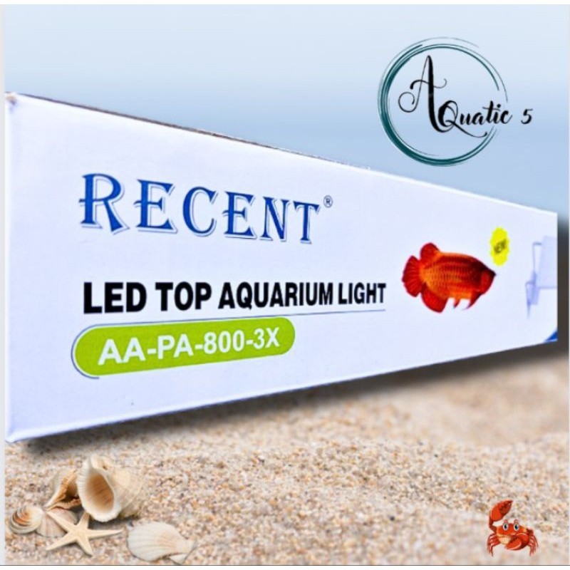 Lampu led aquarium aquascape RECENT HIKARI AA PA 800 3X