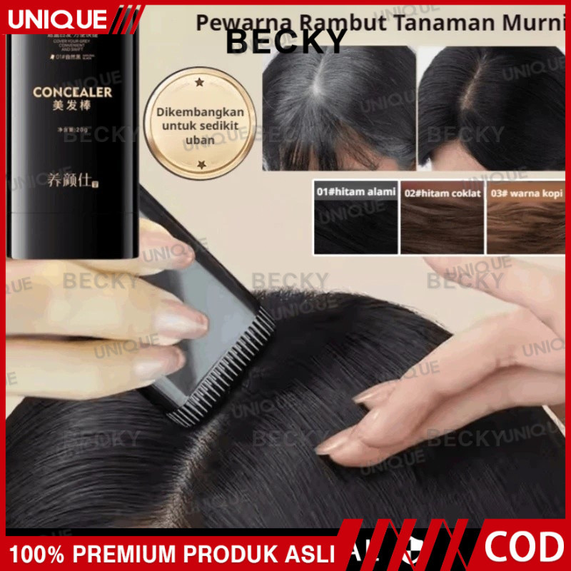 COD ORI UNIQUE  Penutup Uban Permanen/Alat Semir Rambut /Cat Rambut /Penghitam Rambut Uban Permanen/