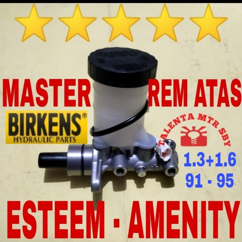 BERGARANSI MASTER REM ATAS SUZUKI ESTEEM AMENITY TAHUN 91 92 93 94 95 BM ASSY BRAKE MASTER REM ATAS