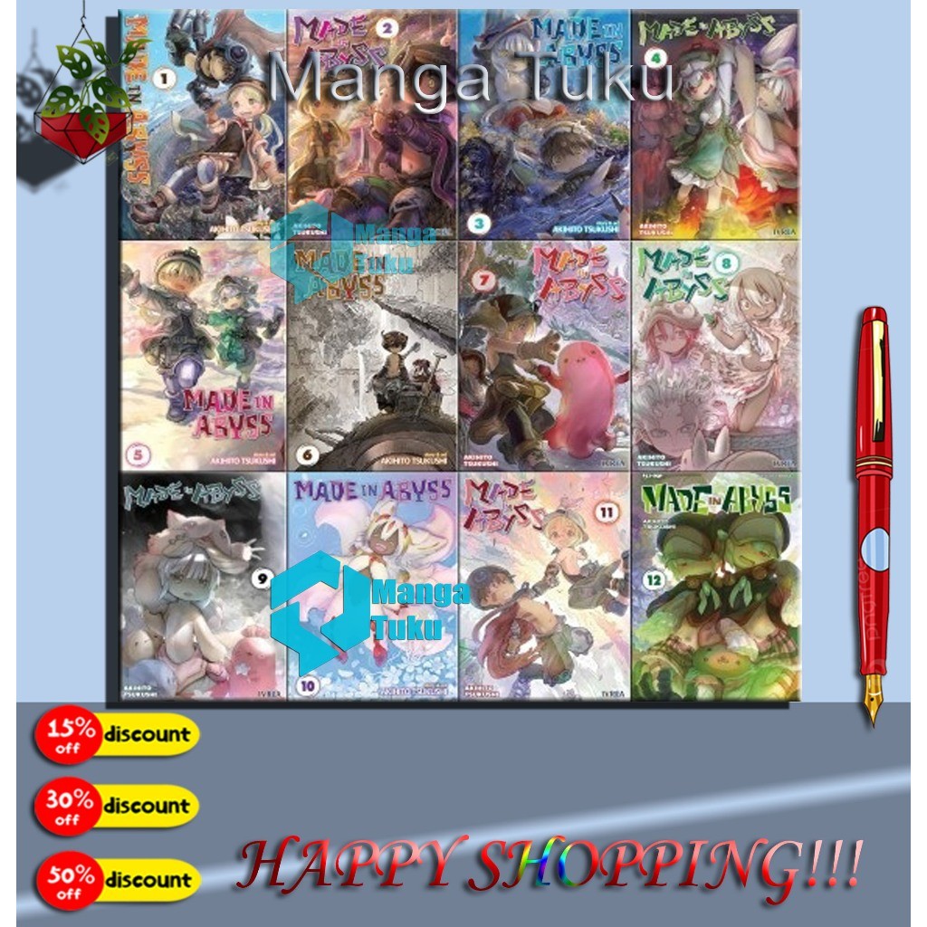 Komik Manga: Made in Abyss 12 book series by Akihito Tsukushi - Manga Tuku