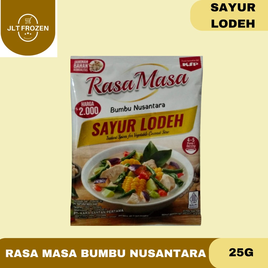 

Kara Rasa Masa Bumbu Nusantara / Bumbu Ayam Goreng / Bumbu Lodeh / 25G / 1PCS