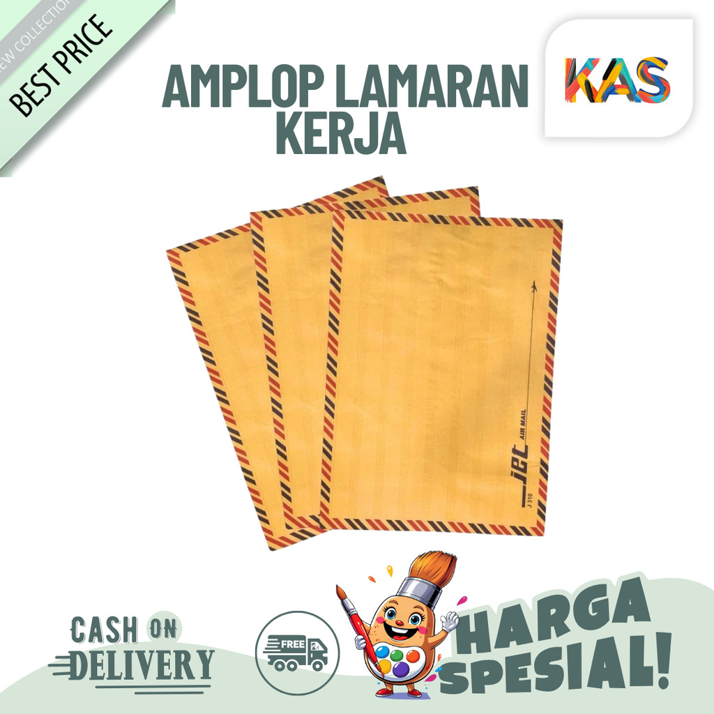 

Amplop Lamaran Kerja Kiky Coklat Tali Map AM J310 Isi 10 Pcs 80 Gram - Per pack