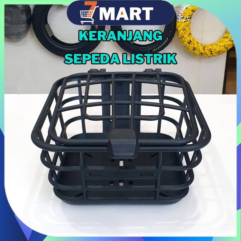 NEW Keranjang Plastik Sepeda Listrik Goda Uwinfly Exotic Kuangyu Original