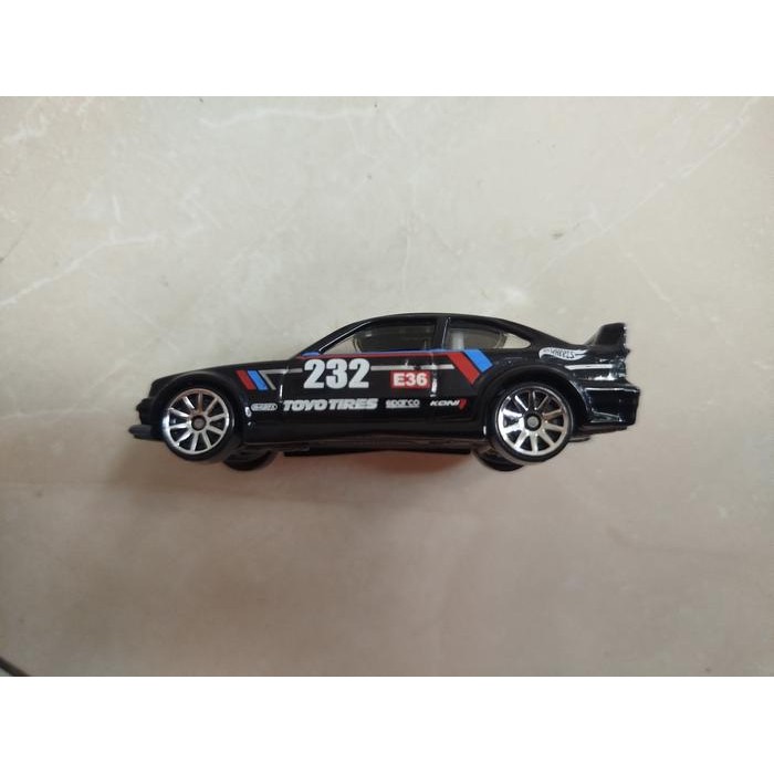 TOY DIECAST HOT WHEELS LOOSE - '94 BMW E36 M3 RACE   BLACK VARIANT