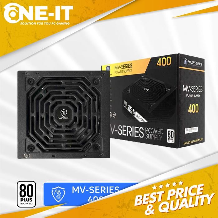 PSU VURRION 400W MV SERIES 400 ATX POWER SUPPLY