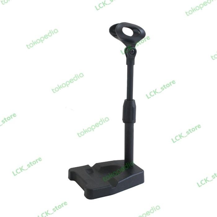 Stand Mic Dekstop dudukan HP Ponsel adjustable mikrofon adapter 3/8 - Stand Mic Hp