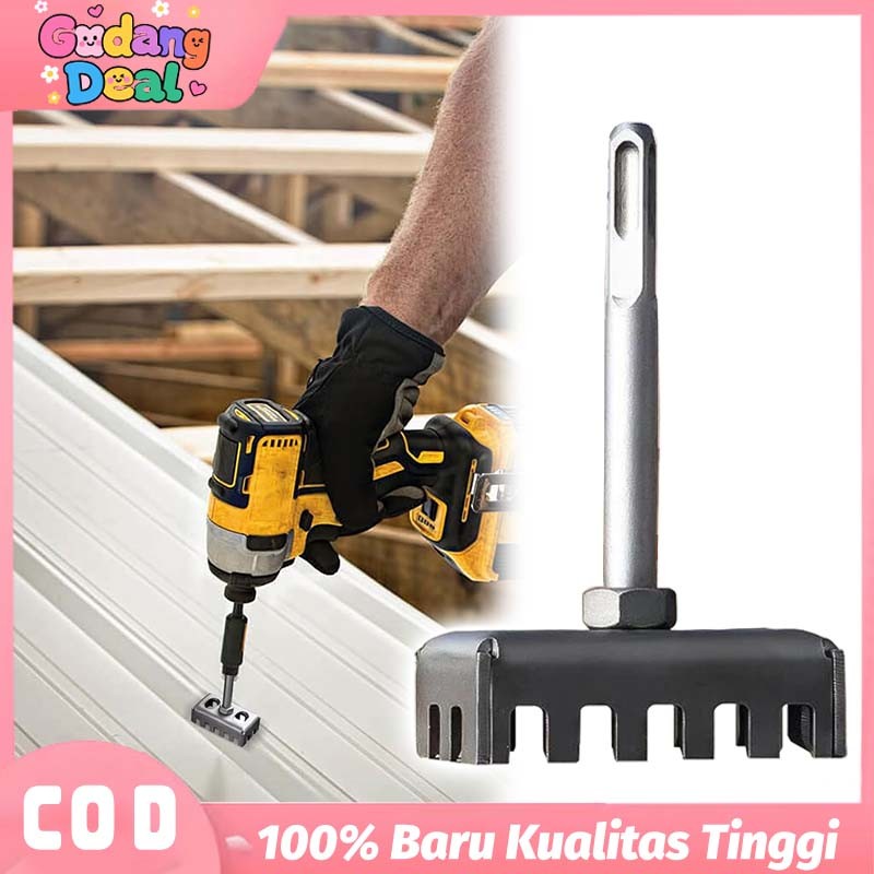 

Hammer Drill Square Hole Puncher 86 Type Quick Slotter Tool for Wiring & Plumbing