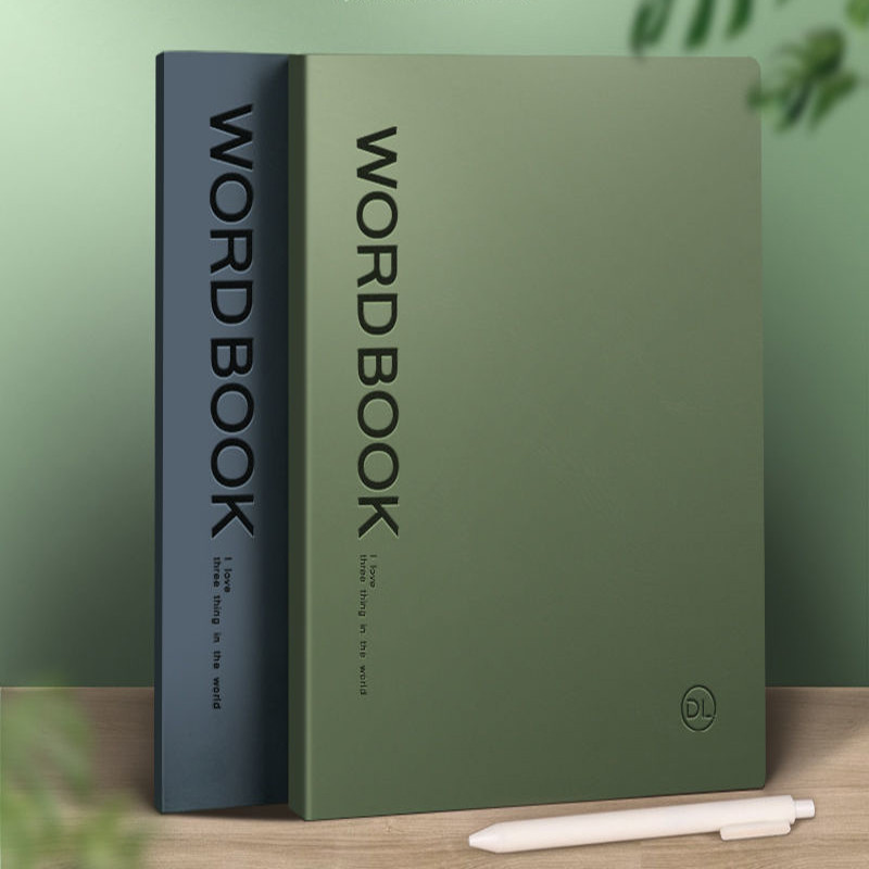 

No-Hand Loose-Leaf Book High-Value horizontal line Word Detachable Notepad Custom Notebook