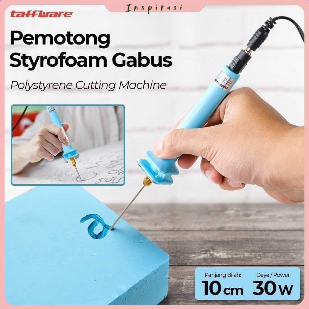 

Taffware Pemotong Styrofoam Gabus Polystyrene Cutting Machine 10cm 30W - CT10
