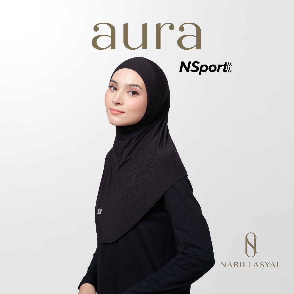 ERVINA.ID Nabillasyal | Aura Sport Hijab | Hijab Olahraga