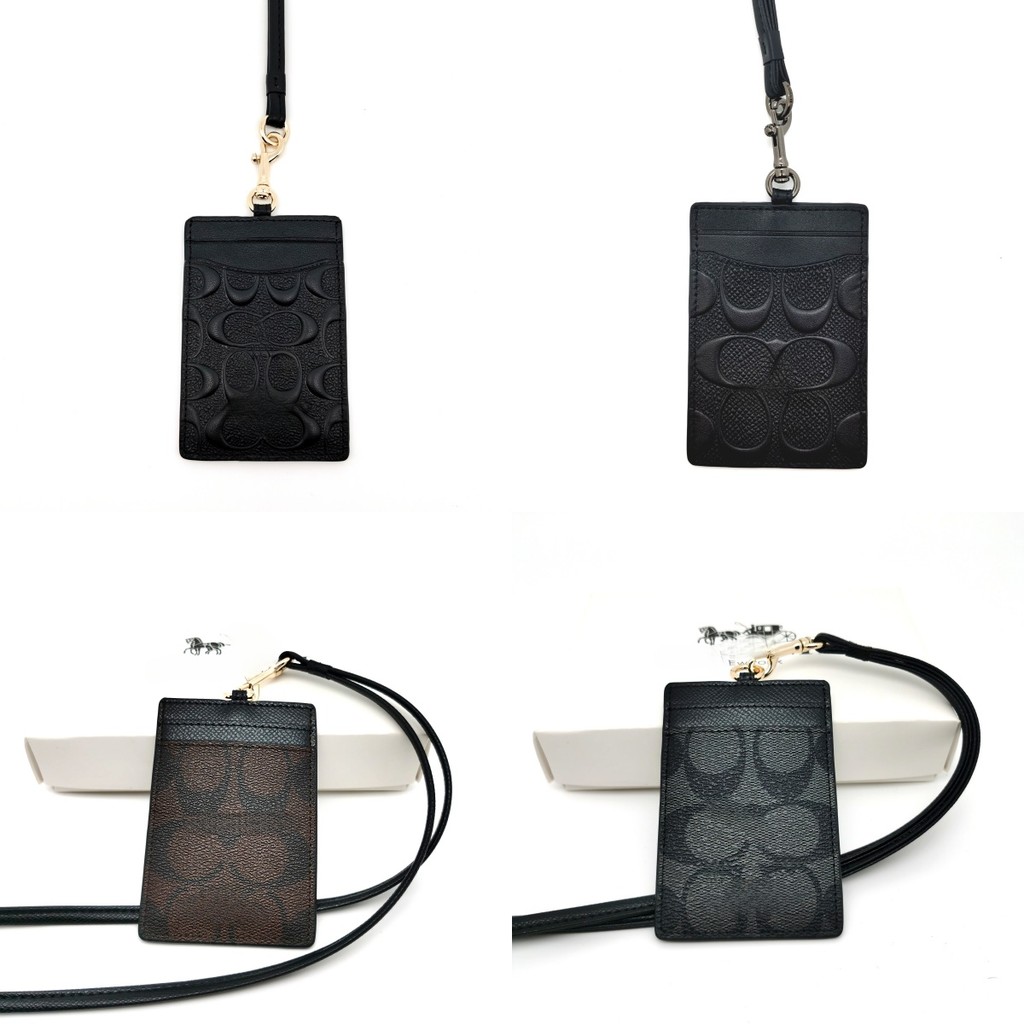 

C0@ch ID Card Holder Premium ID Lanyard – Kartu Identitas dengan Tali Gantung Kualitas Tinggi