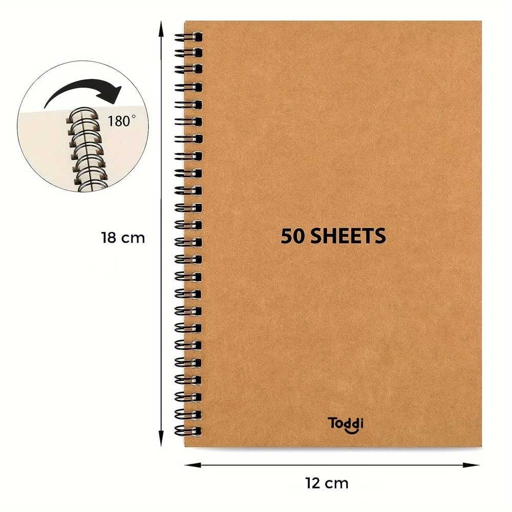 

ARSYSTR Toddi Buku Jurnal Softcover Notebook Diary 68GSM 100 Halaman - TD6