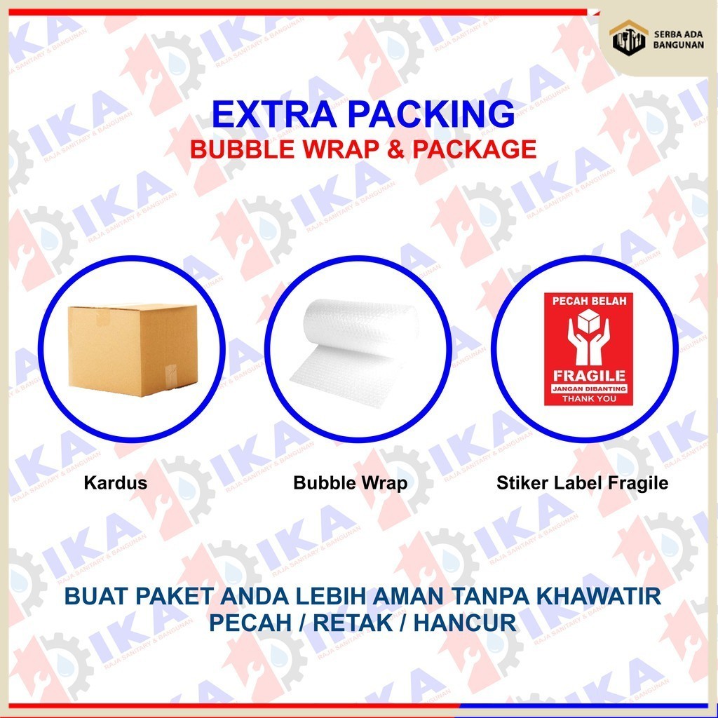 

SAB [COD] [EXTRA KEAMANAN] BUBBLE WRAP / PLASTIC WRAPPING (TAMBAHAN PACKING) BUBBLE / DUS / STICKER FRAGILE EXTRA UNTUK KEAMANAN PAKET